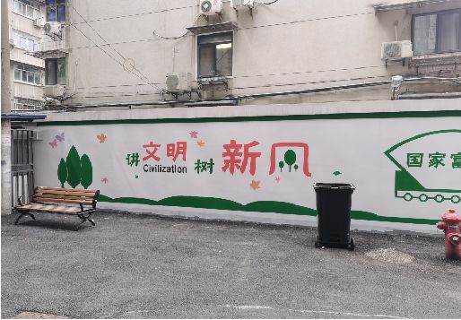 庐江社区墙绘